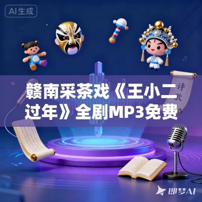 赣南采茶戏《王小二过年》全剧MP3免费下载 龙红