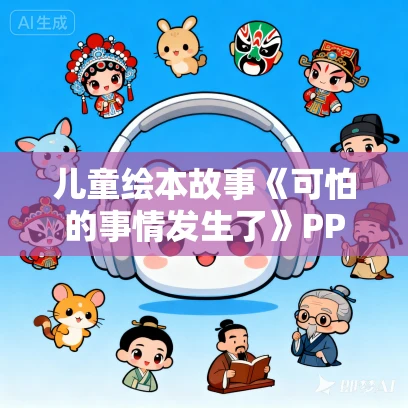 儿童绘本故事《可怕的事情发生了》PPT免费下载