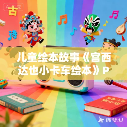 儿童绘本故事《宫西达也小卡车绘本》PPT免费下载 5本