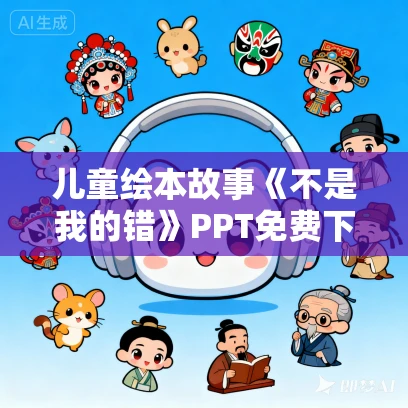 儿童绘本故事《不是我的错》PPT免费下载