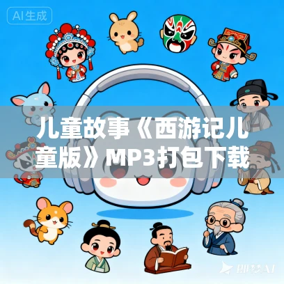 儿童故事《西游记儿童版》MP3打包下载 四大名著广播剧 124集