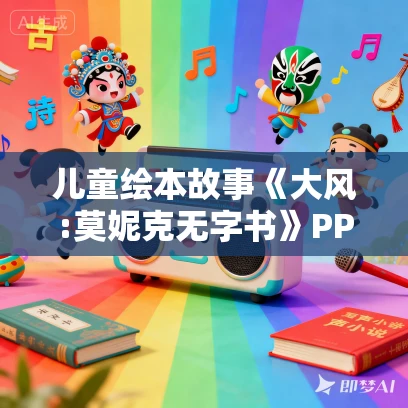 儿童绘本故事《大风:莫妮克无字书》PPT免费下载
