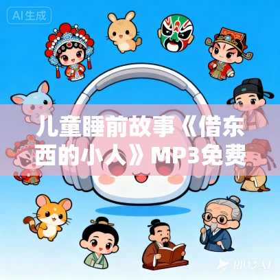 儿童睡前故事《借东西的小人》MP3免费网盘下载 凯叔讲故事出品