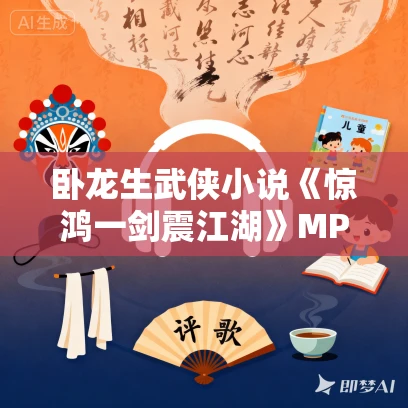 卧龙生武侠小说《惊鸿一剑震江湖》MP3免费打包下载 350集