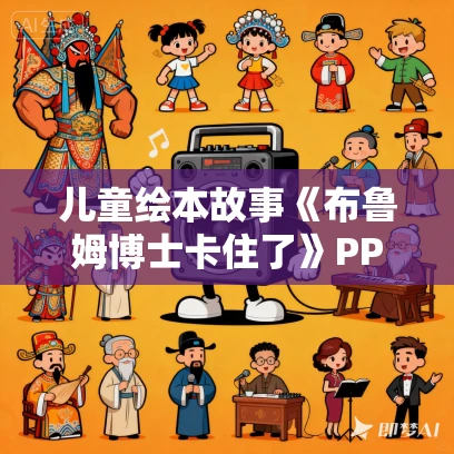 儿童绘本故事《布鲁姆博士卡住了》PPT免费下载