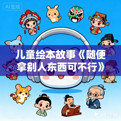 儿童绘本故事《随便拿别人东西可不行》PPT免费下载