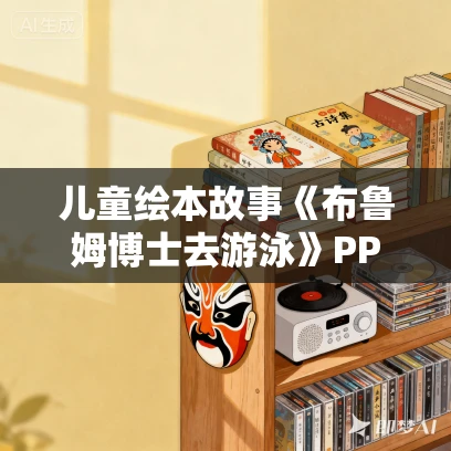 儿童绘本故事《布鲁姆博士去游泳》PPT免费下载