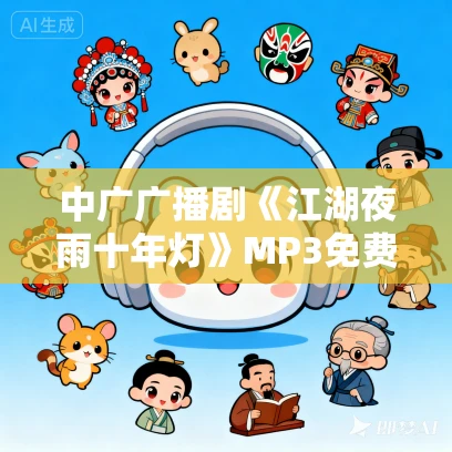 中广广播剧《江湖夜雨十年灯》MP3免费打包下载 诸葛青云武侠小说 44集