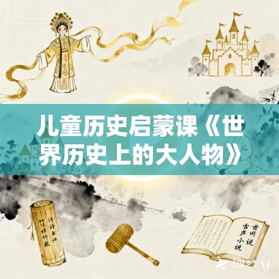儿童历史启蒙课《世界历史上的大人物》MP3免费打包下载 70集