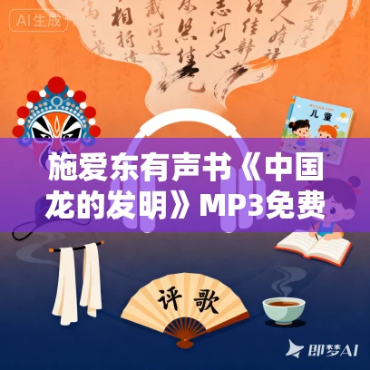 施爱东有声书《中国龙的发明》MP3免费打包下载 26集