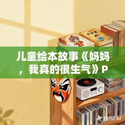 儿童绘本故事《妈妈，我真的很生气》PPT免费下载
