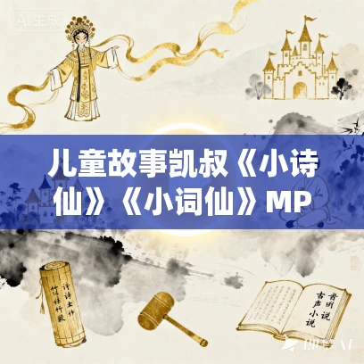 儿童故事凯叔《小诗仙》《小词仙》MP3免费打包下载