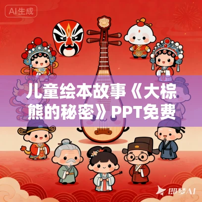 儿童绘本故事《大棕熊的秘密》PPT免费下载