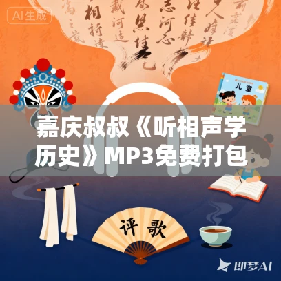 嘉庆叔叔《听相声学历史》MP3免费打包下载 1-2季合集