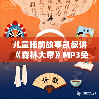 儿童睡前故事凯叔讲《森林大帝》MP3免费打包下载 30集