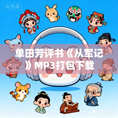 单田芳评书《从军记》MP3打包下载