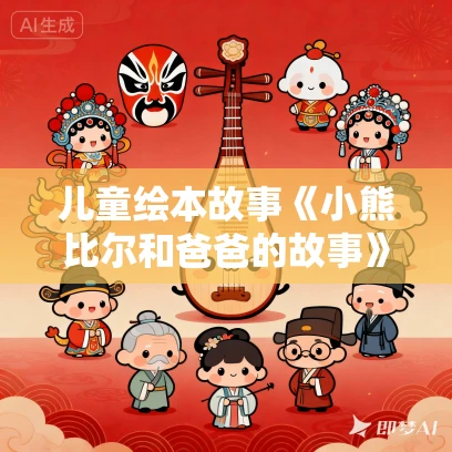 儿童绘本故事《小熊比尔和爸爸的故事》PPT免费下载（7册）