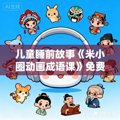 儿童睡前故事《米小圈动画成语课》免费打包下载 MP3+MP4全集