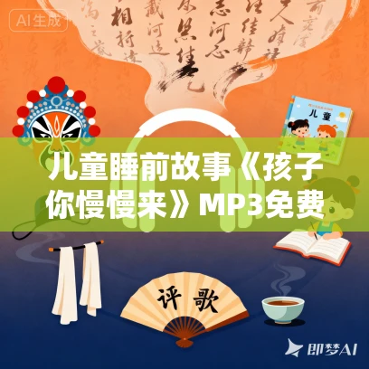 儿童睡前故事《孩子你慢慢来》MP3免费打包下载 20集