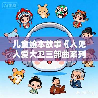 儿童绘本故事《人见人爱大卫三部曲系列》PPT免费下载