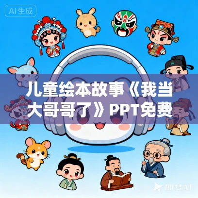 儿童绘本故事《我当大哥哥了》PPT免费下载
