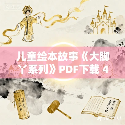 儿童绘本故事《大脚丫系列》PDF下载 4册