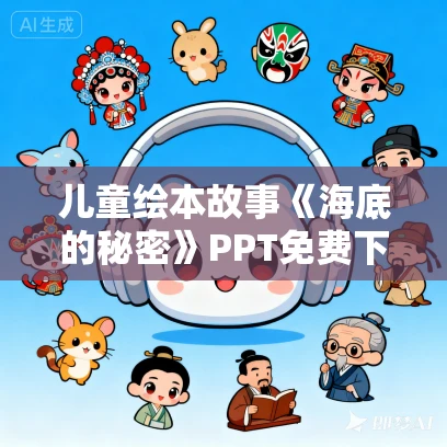 儿童绘本故事《海底的秘密》PPT免费下载 大卫·威斯纳