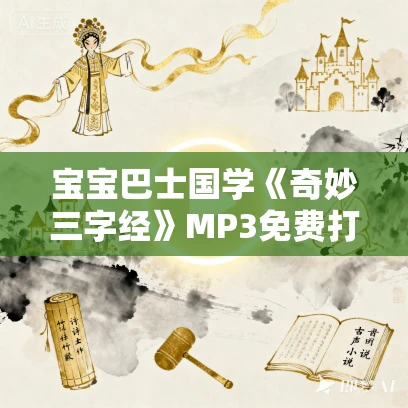 宝宝巴士国学《奇妙三字经》MP3免费打包下载 诵读吟唱经典磨耳朵 43集