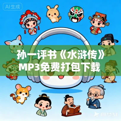 孙一评书《水浒传》MP3免费打包下载 53回全