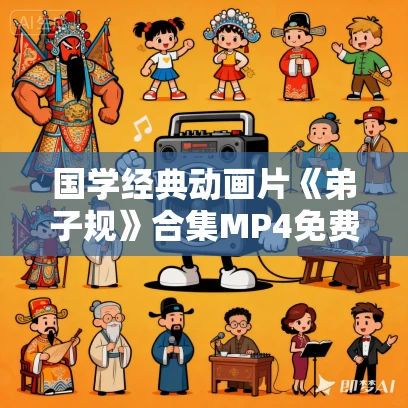 国学经典动画片《弟子规》合集MP4免费打包下载 32集