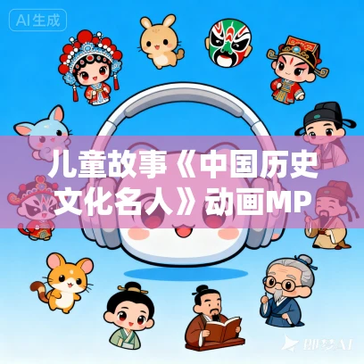 儿童故事《中国历史文化名人》动画MP4免费下载 22集