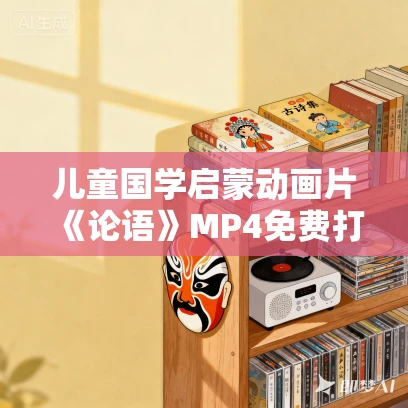 儿童国学启蒙动画片《论语》MP4免费打包下载 32集