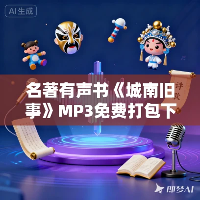 名著有声书《城南旧事》MP3免费打包下载 15集全