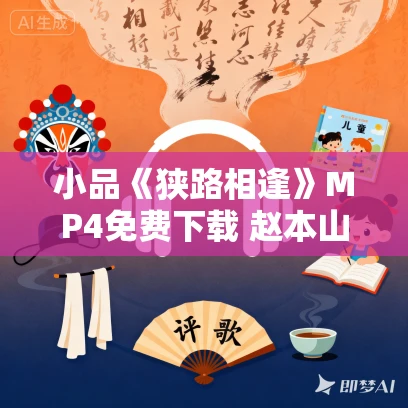 小品《狭路相逢》MP4免费下载 赵本山 杨冰 闫光明