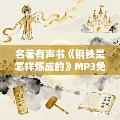 名著有声书《钢铁是怎样炼成的》MP3免费网盘下载 张家声播音 39集全