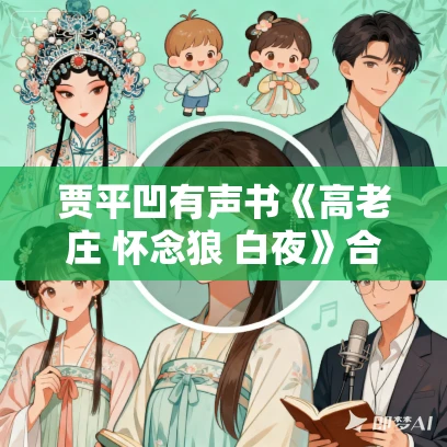 贾平凹有声书《高老庄 怀念狼 白夜》合集MP3免费打包下载 232集全