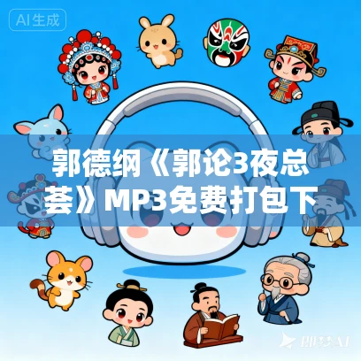 郭德纲《郭论3夜总荟》MP3免费打包下载 156集