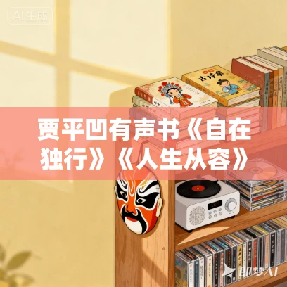 贾平凹有声书《自在独行》《人生从容》散文合集MP3免费打包下载 157集全
