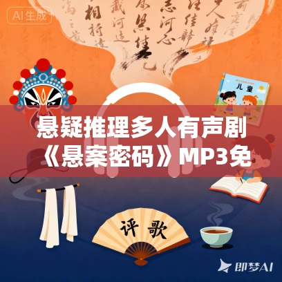 悬疑推理多人有声剧《悬案密码》MP3免费打包下载 907集完结 安九播音