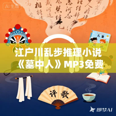 江户川乱步推理小说《墓中人》MP3免费打包下载 6集