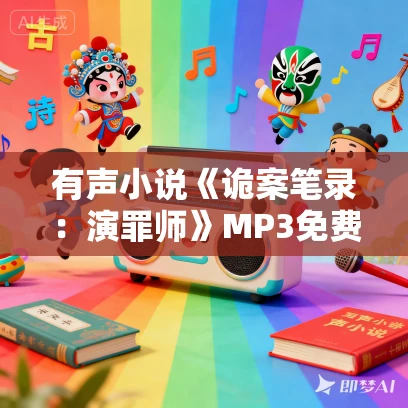 有声小说《诡案笔录：演罪师》MP3免费打包下载 有声的紫襟播音 132集