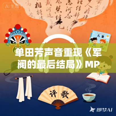 单田芳声音重现《军阀的最后结局》MP3免费打包下载 172回 AI评书 单田芳声音重现《军阀的最后结局》MP3免费打包下载 172回 AI评书