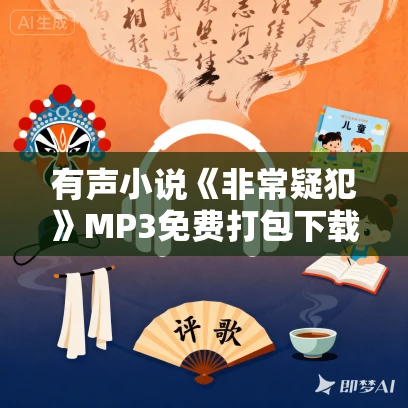 有声小说《非常疑犯》MP3免费打包下载 高智商犯罪紫金陈116完结