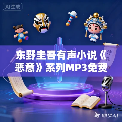 东野圭吾有声小说《恶意》系列MP3免费打包下载 11部348集 加贺恭一郎