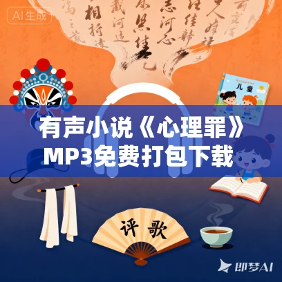 有声小说《心理罪》MP3免费打包下载 4部合集 雷米悬疑推理有声剧 409集全