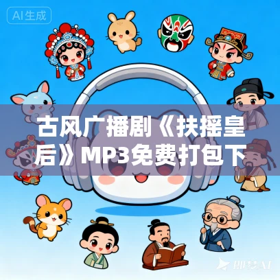 古风广播剧《扶摇皇后》MP3免费打包下载 52集完结 墨夜尘萱播音 扶摇影视剧原著小说