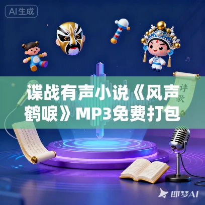 谍战有声小说《风声鹤唳》MP3免费打包下载 骆驼播讲 375集完结
