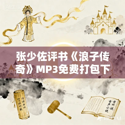 张少佐评书《浪子传奇》MP3免费打包下载 60回全集