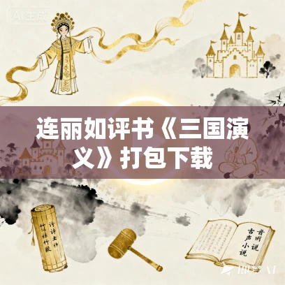 连丽如评书《三国演义》打包下载