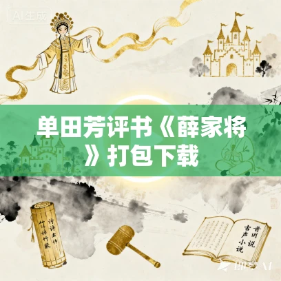 单田芳评书《薛家将》打包下载